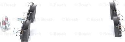 BOSCH 0 986 494 014 - Колодка торм. диск. OPEL ASTRA-ZAFIRA задн. пр-во Bosch autozip.com.ua