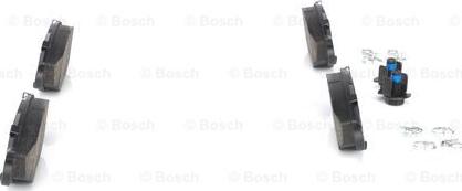BOSCH 0 986 494 039 - Гальмівні колодки, дискові гальма autozip.com.ua
