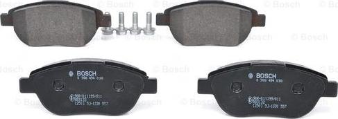 BOSCH 0 986 494 038 - Гальмівні колодки, дискові гальма autozip.com.ua