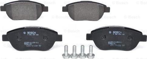 BOSCH 0 986 494 038 - Гальмівні колодки, дискові гальма autozip.com.ua