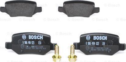 BOSCH 0 986 494 023 - Колодка гальм. диск. MB B-CLASS задн. вир-во Bosch autozip.com.ua