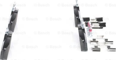 BOSCH 0 986 494 192 - Гальмівні колодки, дискові гальма autozip.com.ua