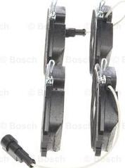 BOSCH 0 986 494 851 - Гальмівні колодки, дискові гальма autozip.com.ua