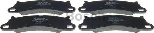 BOSCH 0 986 494 806 - Гальмівні колодки, дискові гальма autozip.com.ua
