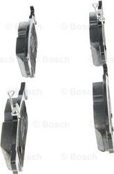 BOSCH 0 986 494 811 - Гальмівні колодки, дискові гальма autozip.com.ua