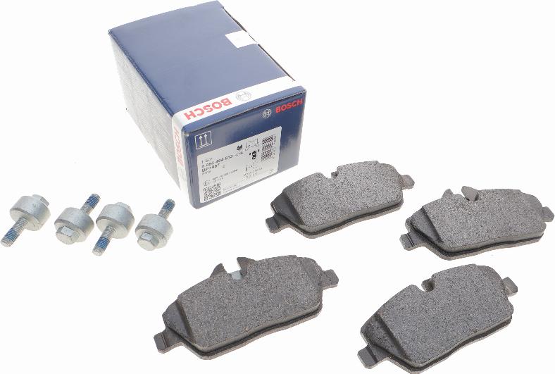 BOSCH 0 986 494 813 - Гальмівні колодки, дискові гальма autozip.com.ua