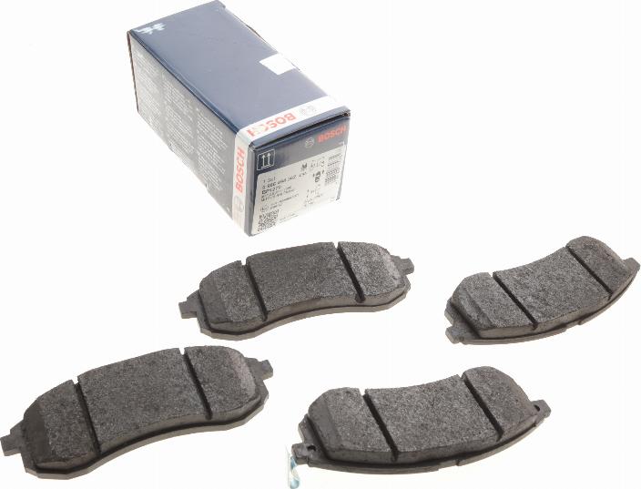 BOSCH 0 986 494 362 - Гальмівні колодки, дискові гальма autozip.com.ua