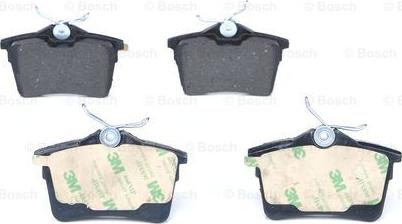 BOSCH 0 986 494 304 - Колодка торм. диск. CITROEN-PEUGEOT BERLINGO-PARTNER-308 задн. пр-во Bosch autozip.com.ua