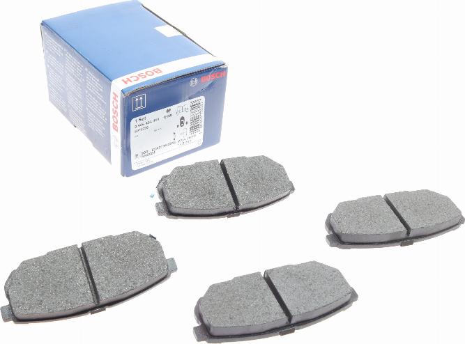 BOSCH 0 986 494 388 - Гальмівні колодки, дискові гальма autozip.com.ua