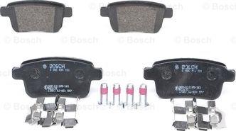 BOSCH 0 986 494 331 - Гальмівні колодки, дискові гальма autozip.com.ua