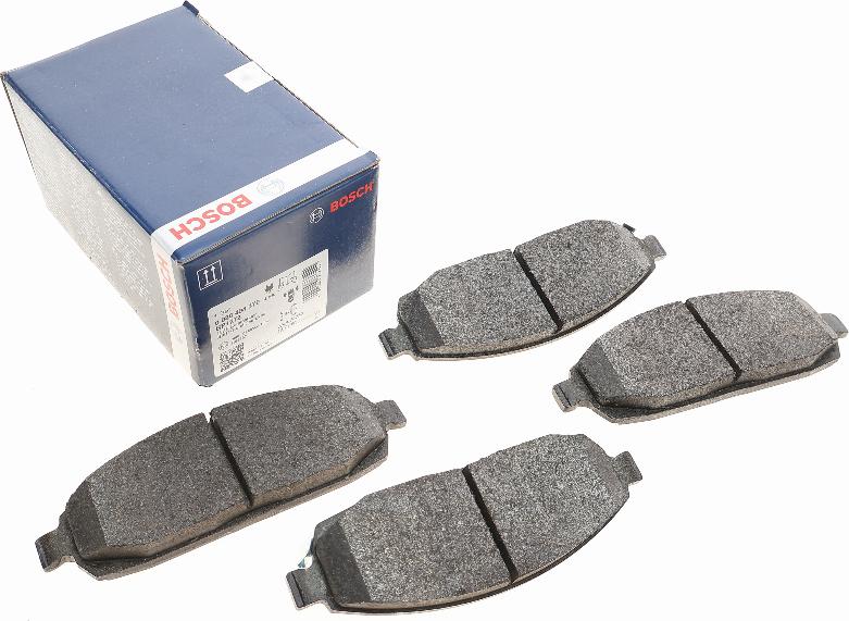 BOSCH 0 986 494 370 - Гальмівні колодки, дискові гальма autozip.com.ua