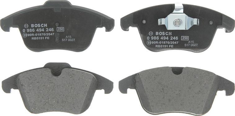 Starline BD S447 - Гальмівні колодки, дискові гальма autozip.com.ua