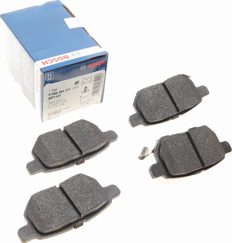 BOSCH 0 986 494 255 - Гальмівні колодки, дискові гальма autozip.com.ua