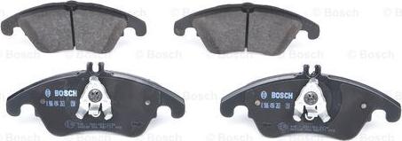 BOSCH 0 986 494 263 - Гальмівні колодки, дискові гальма autozip.com.ua