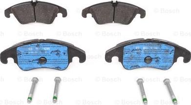 BOSCH 0 986 494 201 - Гальмівні колодки, дискові гальма autozip.com.ua