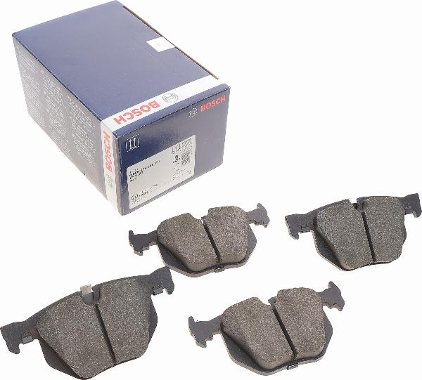 BOSCH 0 986 494 286 - Гальмівні колодки, дискові гальма autozip.com.ua