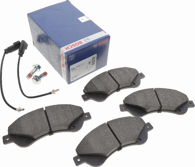 BOSCH 0 986 494 236 - Гальмівні колодки, дискові гальма autozip.com.ua