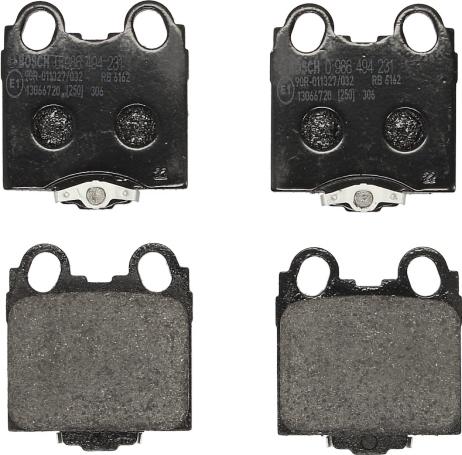 BOSCH 0 986 494 231 - Гальмівні колодки, дискові гальма autozip.com.ua