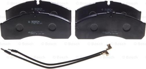 BOSCH 0 986 494 273 - Гальмівні колодки, дискові гальма autozip.com.ua