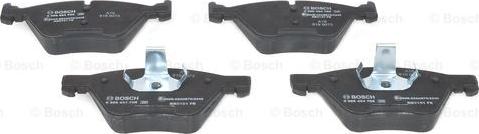 BOSCH 0 986 494 705 - Колодка торм. диск. BMW 5 SERIE F10F11 2010- передн. пр-во Bosch autozip.com.ua