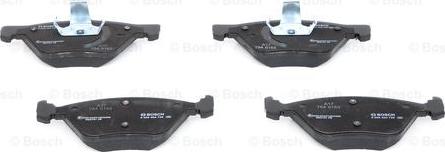 BOSCH 0 986 494 729 - Гальмівні колодки, дискові гальма autozip.com.ua