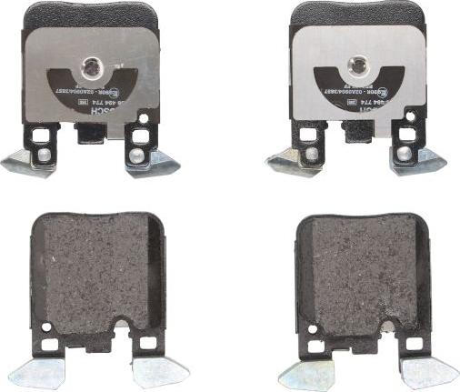 BOSCH 0 986 494 774 - Гальмівні колодки, дискові гальма autozip.com.ua