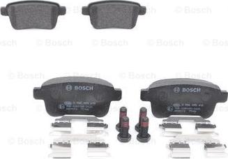 BOSCH 0 986 495 418 - Гальмівні колодки, дискові гальма autozip.com.ua