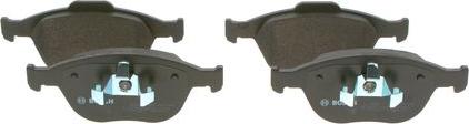 BOSCH 0 986 495 066 - Гальмівні колодки, дискові гальма autozip.com.ua
