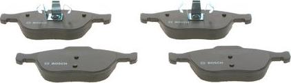 BOSCH 0 986 495 066 - Гальмівні колодки, дискові гальма autozip.com.ua