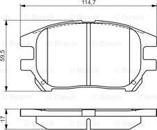 Dynamatrix DBP1697 - Гальмівні колодки, дискові гальма autozip.com.ua