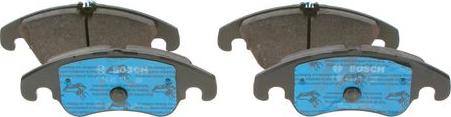 BOSCH 0 986 495 110 - Гальмівні колодки, дискові гальма autozip.com.ua