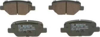 BOSCH 0 986 495 393 - Гальмівні колодки, дискові гальма autozip.com.ua