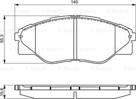 SAFETY TD1523 - Гальмівні колодки, дискові гальма autozip.com.ua