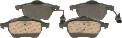 BOSCH 0 986 495 241 - Гальмівні колодки, дискові гальма autozip.com.ua