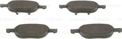 BOSCH 0 986 495 215 - Колодка торм. диск. FORD FOCUS. MAZDA 3.5. VOLVO C70. S40. передн. пр-во Bosch autozip.com.ua