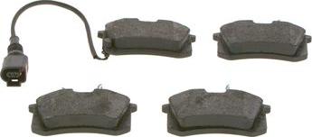 BOSCH 0 986 495 239 - Гальмівні колодки, дискові гальма autozip.com.ua