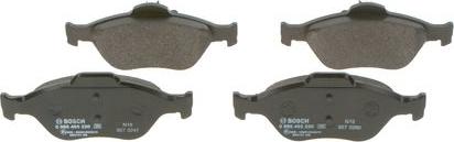 BOSCH 0 986 495 220 - Гальмівні колодки, дискові гальма autozip.com.ua