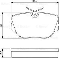 Remsa PCA028085 - Гальмівні колодки, дискові гальма autozip.com.ua