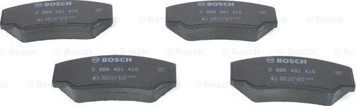 BOSCH 0 986 491 410 - Гальмівні колодки, дискові гальма autozip.com.ua