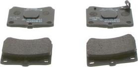 BOSCH 0 986 493 550 - Гальмівні колодки, дискові гальма autozip.com.ua