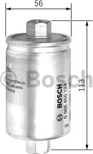 BOSCH 0 986 450 124 - Паливний фільтр autozip.com.ua