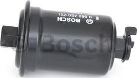 BOSCH 0 986 450 221 - Паливний фільтр autozip.com.ua