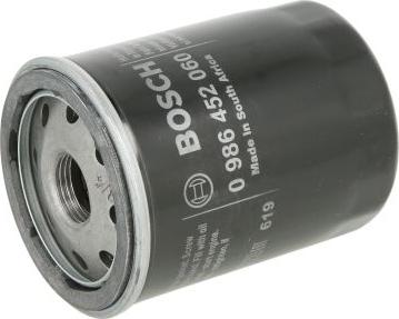 BOSCH 0 986 452 060 - Масляний фільтр autozip.com.ua