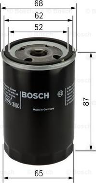 BOSCH 0 986 452 060 - Фільтр масляний autozip.com.ua