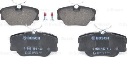 BOSCH 0 986 469 410 - Гальмівні колодки, дискові гальма autozip.com.ua