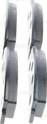 BOSCH 0 986 466 601 - Гальмівні колодки, дискові гальма autozip.com.ua
