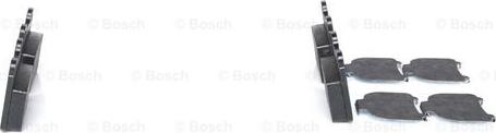 BOSCH 0 986 466 871 - Колодка гальм. диск. MB 190 W201. C-CLASS W202 задн. вир-во Bosch autozip.com.ua