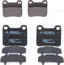 BOSCH 0 986 466 871 - Колодка торм. диск. MB 190 W201. C-CLASS W202 задн. пр-во Bosch autozip.com.ua