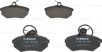 BOSCH 0 986 460 948 - Гальмівні колодки, дискові гальма autozip.com.ua