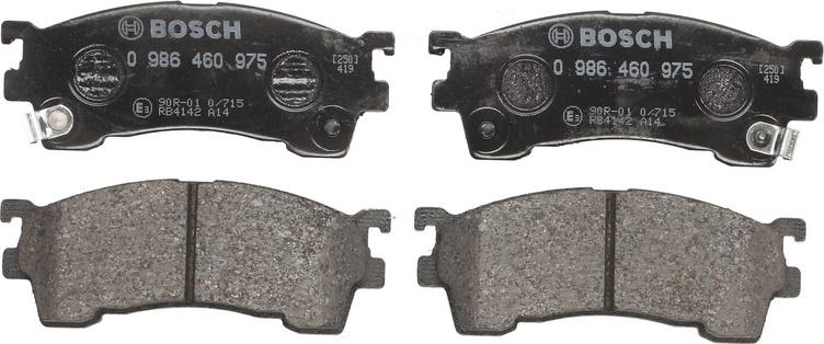 BOSCH 0 986 460 975 - Гальмівні колодки, дискові гальма autozip.com.ua